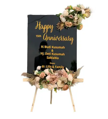 Papan Bunga Akrilik Pejagran